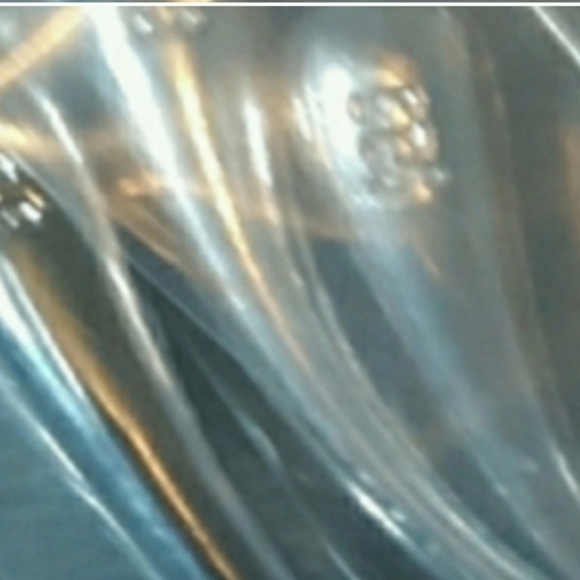 925 Sterling Silver Waterdrop Jewelry Set Made In Italy - Picture 6 of 7